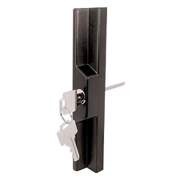 Picture of Prime C 1139 Slide-Co 141860 Black Diecast Sliding Door Outside Pull Keyed, Adams Rite and W & F (Single Pack) (EA)