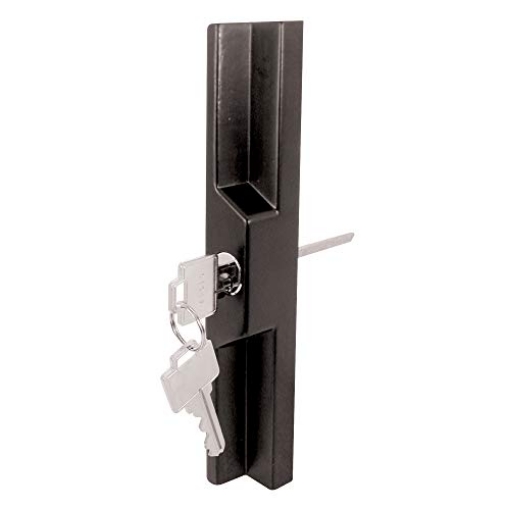 Picture of Prime C 1139 Slide-Co 141860 Black Diecast Sliding Door Outside Pull Keyed, Adams Rite and W & F (Single Pack) (EA)