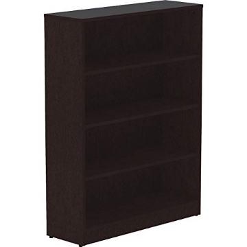 Picture of LLR LLR18227 Lorell, LLR18227, Essentials Espresso Laminate Bookcase, 1 Each (EA)
