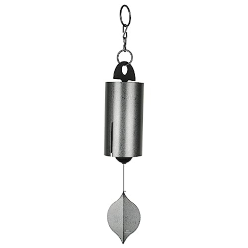 Picture of WOODSTOCK PERCUSSION INC HWLAS Woodstock Chimes Heroic Windbell Wind Chime for Outside 40" Large Silver,Deep Tone Sound, Outdoor Decor for Patio, Porch, Garden HWLAS (EA)
