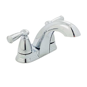 Picture of Moen 84942 MOEN Banbury 4 in. Centerset Double Handle Low-Arc Bathroom Faucet in Chrome (EA)