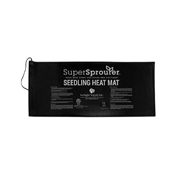 Picture of SUPER SPROUTER HGC726677 Super Sprouter 2 Tray Seedling Heat Mat - Warms Seedlings and Cuttings, Daisy Chain Up to Ten Mats (EA)