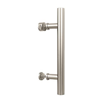 Picture of National/Spectrum Brands N700-101 National Hardware N700-101 Interior Sliding Barn Door Hardware Madison Pull, 12 in, Satin Nickel (EA)