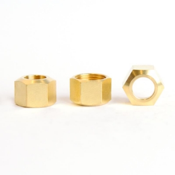 Picture of ACE TRADING - ZW 6JC124901511085 3/8 in. Compression X 3/8 in. D Compression Brass Nut (PK-5-EA)