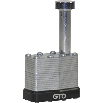 Picture of NICE NORTH AMERICA LLC FM133 Mighty Mule Gate Operator Security Pin Lock (FM133), Silver (EA)