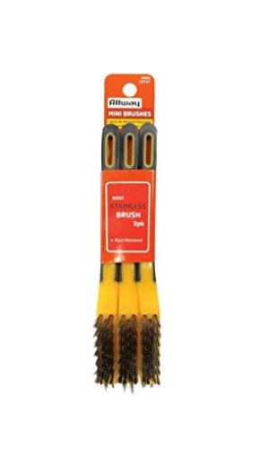 Picture of ALLWAY TOOLS INC SMB3 Allway Tools SMB3 Stainless Mini Wire Brush 3 Pack (EA)