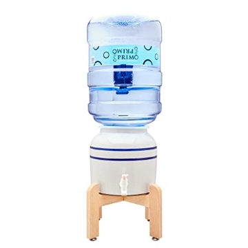 Picture of PRIMO WATER OPERATIONS INC 900114 Primo Ceramic Countertop Water Jug Dispenser/Crock with Stand, Water Dispenser for 5 Gallon Bottle (EA)