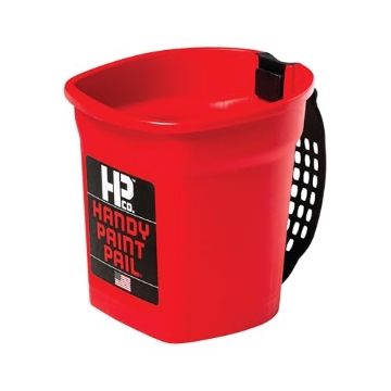 Picture of Handy Art 2500 Handy Paint Pail, Holds 32-fl oz of Paint or Stain, Efficient for Clean-ups and Quick Color Changes with Integrated Magnetic Brush Holder (EA)
