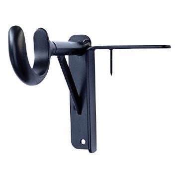 Picture of TAP BRACKET TBBLACK-MC6 Spark Innovators Black Tap Bracket by Hang Hero - Easy Install No Drill Curtain Rod Brackets - As Seen on TV - Set of 2 (EA)