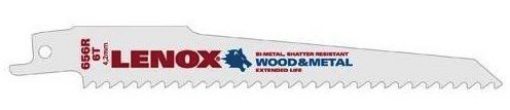 Picture of Lenox Tools 22750OSB656R American Saw Recip Blade 6" 6tpi Lenox (PK-50-EA)