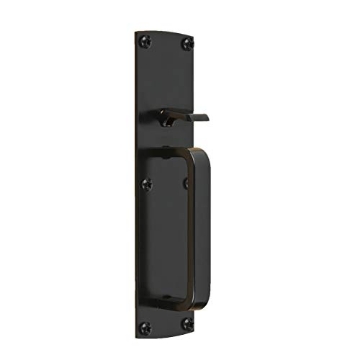 Picture of National/Spectrum Brands N109-050 National Hardware N109-050 Gate Thumb Latch, Coated with WeatherGuard Protection, Black Plated Steel (EA)