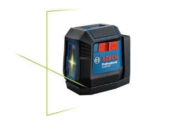 Picture of BOSCH SECURITY SYSTEMS, INC GLL50-20G BOSCH GLL50-20G 50 Ft Green-Beam Self-Leveling Cross-Line Laser, Includes Integrated Magnetic Mount, 2 AA Batteries, & Soft Pouch (EA)