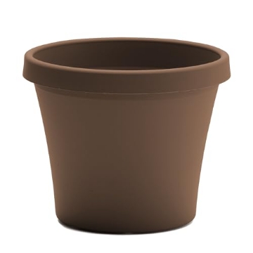 Picture of Bloem, Lcc. 450205-1001 Bloem Terra Pot Planter (450205-1001), Chocolate Brown, 20" (Saucer not Included) (EA)