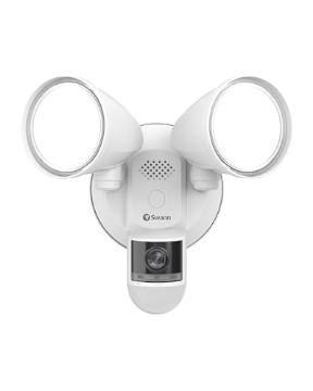 Picture of SWANN(TM) SWIFI-4KFLOCAM Swann Wi-Fi 4K UHD Security Camera, Surveillance & Security Cameras with Night Vision, Waterproof Motion Activated FloodLight,Wide 115 Degree Viewing, Dimmable 2600 Lumens, Heat Sensing, 2-Way Talk (EA)