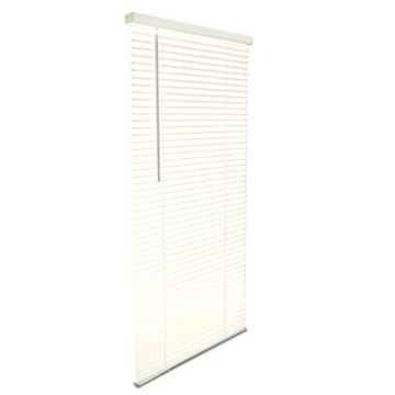 Picture of Living Accents MAX3664AL Living Accents Vinyl 1 in. Blinds 36 in. W X 64 in. H Alabaster Cordless (EA)