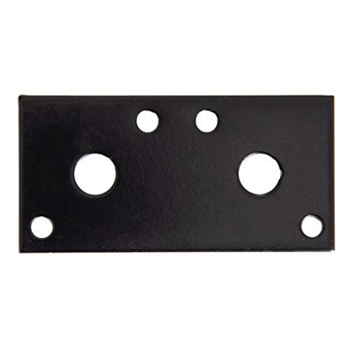 Picture of ACE TRADING - BH 10 01-3411-500 Hampton 5021214 3 x 1.25 x 0.12 in. Black Steel Mending Plate44; Pack of 2020 (PK-20-EA)