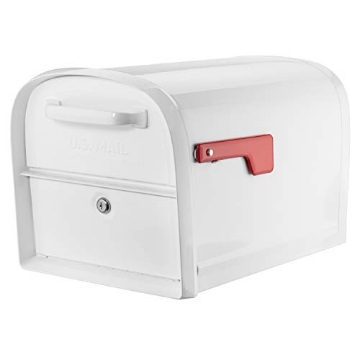 Picture of ARCHITECTURAL MAILBOXES 6300W-10 Architectural Mailboxes 6300W-10 Oasis 360 Mailbox, White (EA)