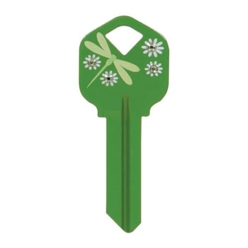 Picture of HILLMAN 87037 Hillman Diva Dragonfly House/Office Universal Key Blank Single Sided (PK-6-EA)