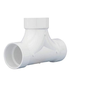 Picture of CHARLOTTE PIPE PVC004480600HA CHARLOTTE PIPE 3 DWV Two-Way CLEANOUT DWV (Drain, Waste and Vent) (1 Unit Piece) (EA)
