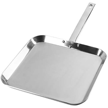 Picture of Bf Systems KTGRIDTP Chef's Secret T304 Stainless-Steel 11-Inch Square Griddle, Ideal for Grilling (EA)
