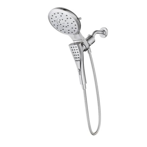 Picture of Moen 220C2EP Moen Verso Rain Showerhead and Handshower Combination with Infiniti Dial and Magnetix Docking, 60" Hose, Chrome, 220C2EP (EA)