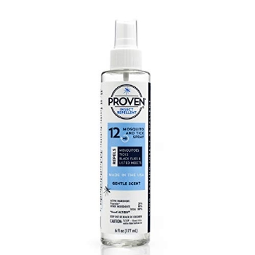Picture of ELEEO BRANDS 25630 Proven Insect Repellent Spray, Keep Mosquitoes, Ticks and Flies Off, DEET Alternative Repellent, Up to 12-Hour Protection, Great for Camping or Hiking, 6 Ounce, Gentle Scent Spray (EA)