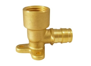 Picture of APOLLO INVESTMENT HOLDING EPXDEE12 CONBRACO EPXDEE12 Expansion PEX-A 1/2" pex X 1/2" fpt Drop Ear Elbow (EA)