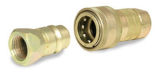 Picture of Apache At Home 39040915 Apache Steel Hydraulic Coupler 3/8 in. Dia. x 3/8 in. Dia. 1 (EA)