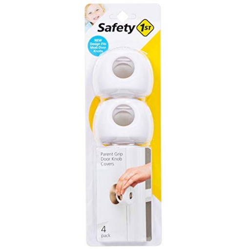 Picture of SAFETY 1ST HS3260920 Safety 1st White Plastic Door Knob Covers 4 pk6 (PK-6-EA)