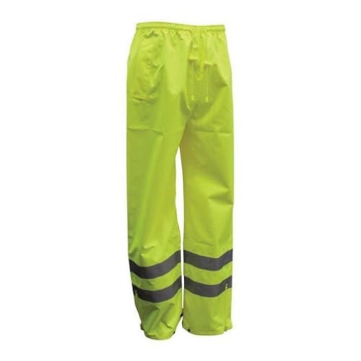 Picture of Boss Products Usa Llc 3NR30002X 212 Main Hi-Vis Yellow Polyester Unisex Rain Pants 2XL (EA)