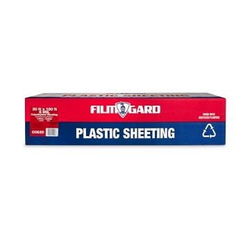 Picture of FILM-GARD 626073 Film-Gard 626073 Construction Plastic Sheeting 20' Width X 100' Length X 6 mil thick, Clear, 1 Count (EA)