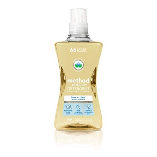 Picture of Method Products, Inc 01491 Method Concentrated Laundry Detergent, Free + Clear, 53.5 Fl Oz (Pack of 4), 66 Loads (CT-4-EA)