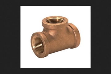 Picture of JMF COMPANY 4535290 JMF 2 in. Dia. x 2 in. Dia. FPT To FPT Brass Pipe Adapter (EA)