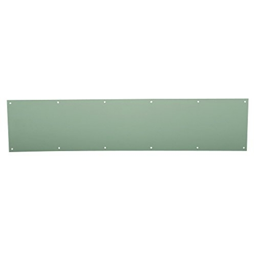 Picture of H.B. IVES C8400-PA28 6X30 H.b. Ives C-8400PA28 6X30 Schlage C8400Pa28 Kick Plate, 30 in L X 6 in W, for Use with Exterior Or Interior Door Surface (EA)