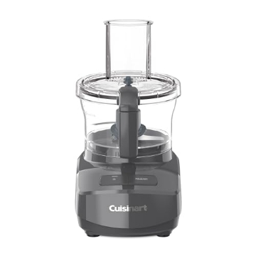 Picture of Cuisinart FP-7AG Cuisinart 7-Cup Sleek and Modern Design Food Processor with Two Easy Controls and Universal Blade for Chopping, Mixing, and Dough (Gray) (EA)