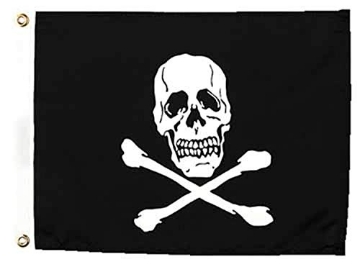 Picture of SEACHOICE PRODUCTS 50-78251 Seachoice 50 – 78251 Pirate Flag, 305 mm x 457 mm (EA)
