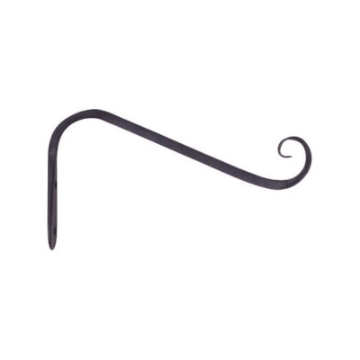 Picture of Living Accents 58002 Living Accents Black Wrought Iron 5 in. H Forged Angled Plant Hook 1 pk (EA)