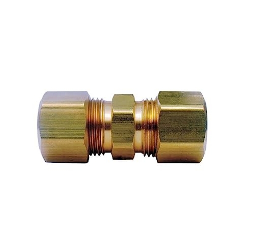 Picture of ACE TRADING - ZW 6JC120110701053 Homeplus+ 6jc120110701053 Compression Union, Yellow Brass (PK-5-EA)