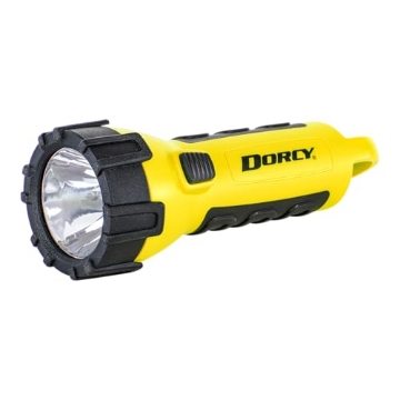 Picture of Dorcy 41-2510 Dorcy 150 Lumen Floating Water Resistant LED Flashlight with Carabineer Clip, Yellow (41-2510) (EA)