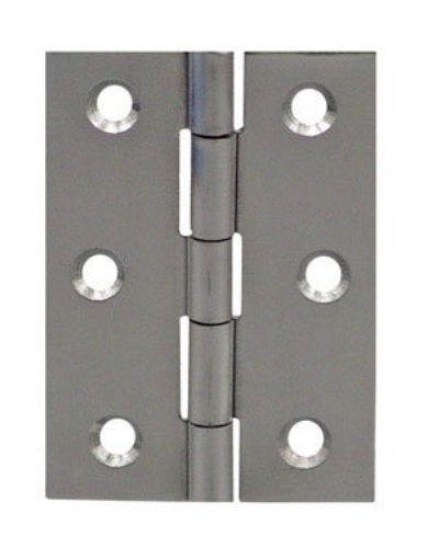 Picture of ATTWOOD MARI 34911 Seachoice Extruded Butt Hinges Steel 1-5/8 In. X 2-1/2 In. (EA)