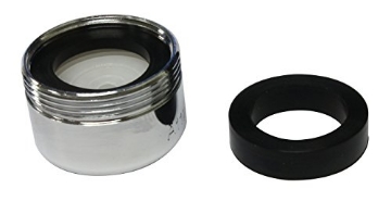 Picture of Plumb Pak PP800-2 Plumb Pak PP800-2 PlumPak Dual Threaded Faucet Aerator, 15/16-27 X 55/64-27, Chrome Plated, No Size (EA)