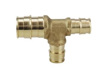 Picture of APOLLO INVESTMENT HOLDING EPXT341212 CONBRACO EPXT341212 3/4" X 1/2" X 1/2" Pex-A Pipe Reducing Tee (EA)