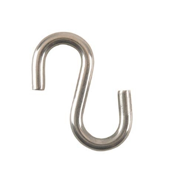 Picture of ACE TRADING - BH 10 02-3484-347 Hampton Peg Wire Hook 0.306" 0.306" 3" Overall 250 Lb Bulk Stainless Steel (PK-20-EA)