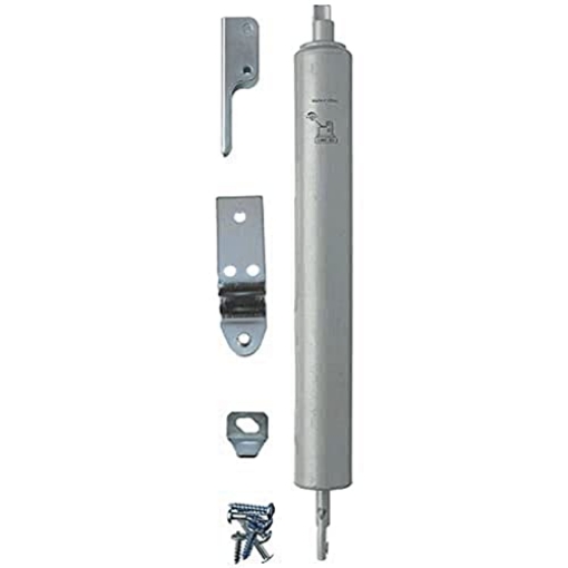 Picture of Wright & Mcgill VJ1020CAL Wright Products VJ1020CAL Pneumatic Aluminum Screen Door Closer For Wood Or Metal Out Swinging Doors (EA)