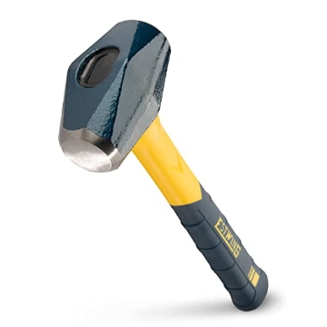 Picture of Estwing MRF2LB ESTWING Sure Strike Drilling/Crack Hammer - 2-Pound Sledge with Fiberglass Handle & No-Slip Cushion Grip - MRF2LB (EA)