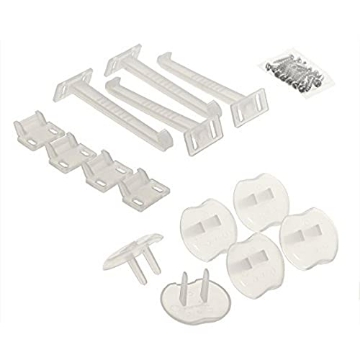Picture of Dreambaby L7031 Dreambaby Safety Catches and Outlet Plug Covers, White (EA)