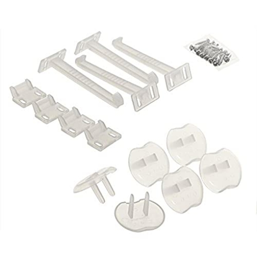 Picture of Dreambaby L7031 Dreambaby Safety Catches and Outlet Plug Covers, White (EA)