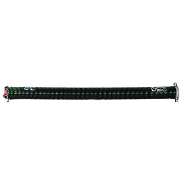 Picture of Prime GD12234 Prime-Line GD 12234 Steel Right-Hand Garage Door Torsion Spring, 0.250 In. x 2 In. x 32 In., Black with Green Painted End (Single Pack) (EA)