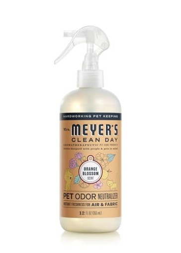 Picture of Mrs Meyers 12111 MRS. MEYER'S CLEAN DAY Pet Odor Neutralizer, Orange Blossom Scent, 12oz (PK-6-EA)
