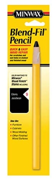 Picture of Minwax 110096666 Minwax 110096666 No 9 Blend-Fil Wood Repair Stain Pencil, Ebony Jacobean (EA)